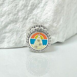 Pandora Merry Christmas From Florida Bead Charm S925 Silver Charm